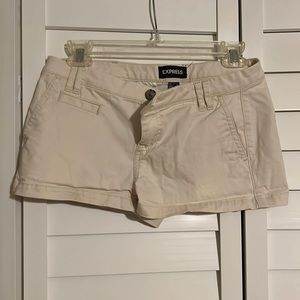 Express Beige Shorts Size 0